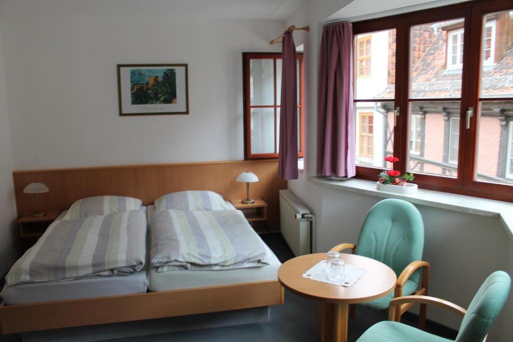 קדלינבורג Hotel Am Stadtwall מראה חיצוני תמונה